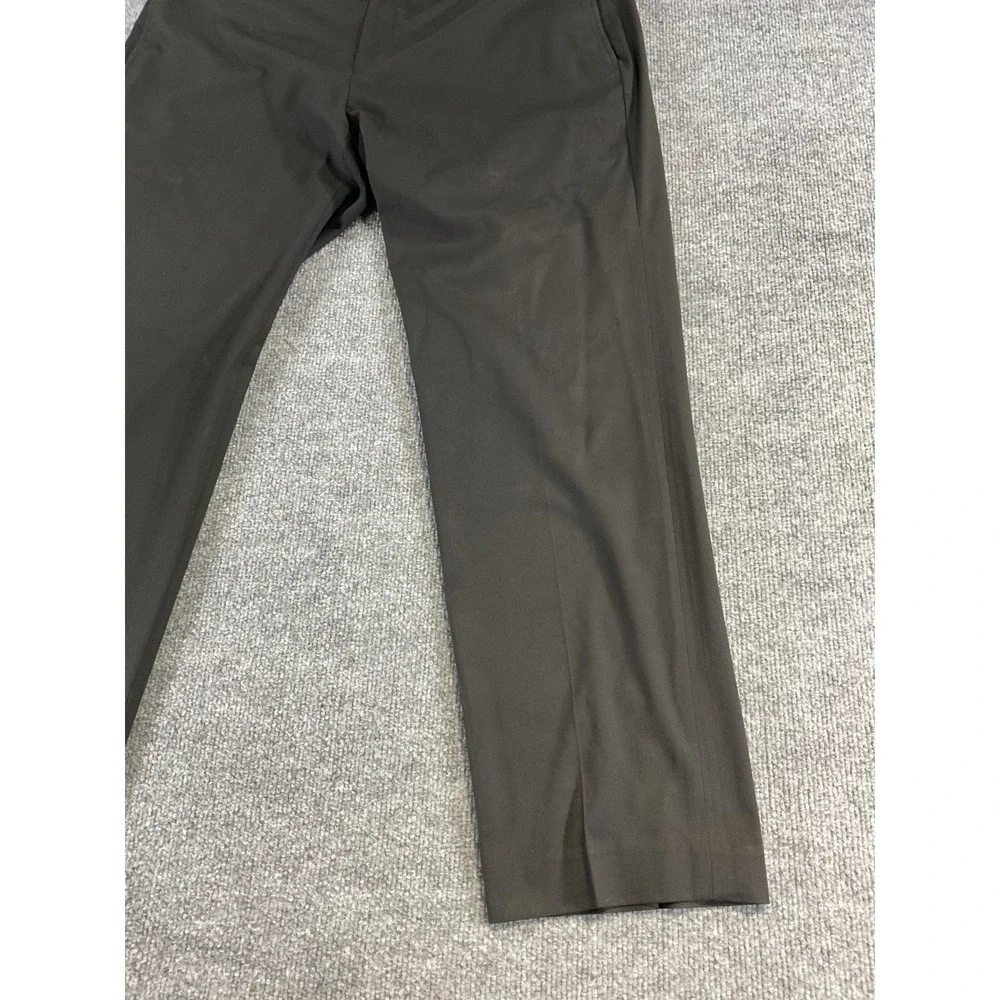 Lauren Ralph Lauren Total Comfort Dress Pants Mens 38x30 Black Stretch Flat Fron